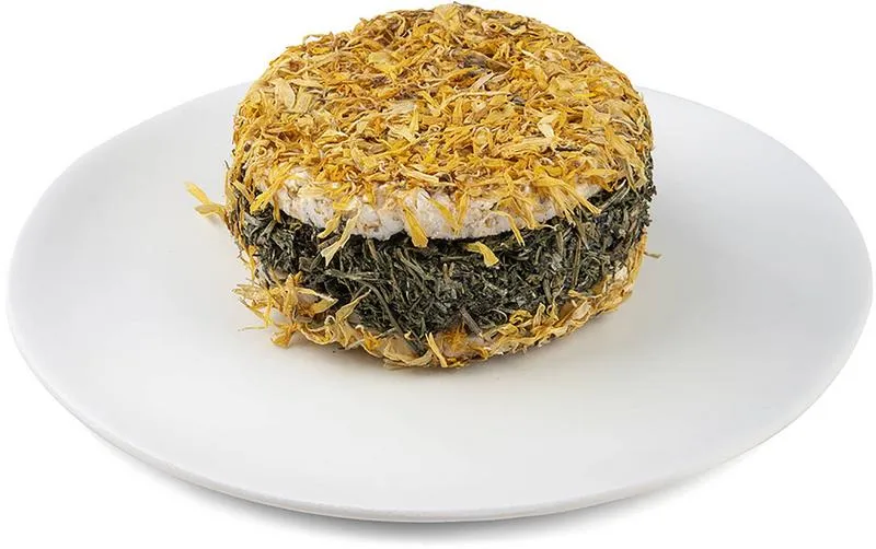 PUUR Snack Reis, Kräuter, gelbe Blumen, 130 g