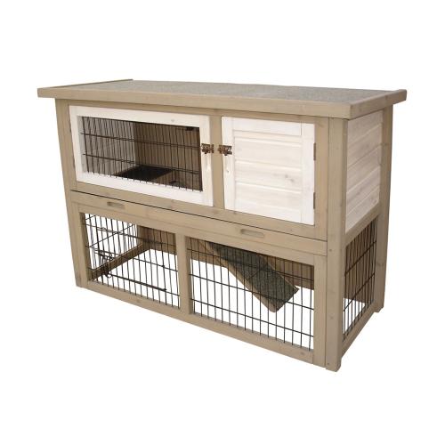 Laroy EBI DuvoPlus Woodland Kaninchenstall Bel-étage Country 136, 5x50x85cm