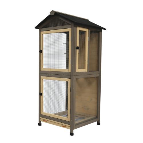 Laroy EBI DuvoPlus Woodland Vogelhaus Citadel Country 70x70x151cm