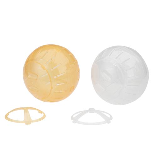 Laroy EBI Jogging-Ball -SM- 125mm transparent&orange w. glitter