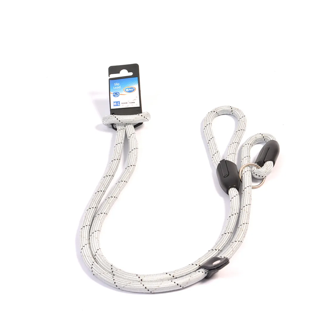 Laroy EBI DuvoPlus Slip Lead S 183cm 10mm grau