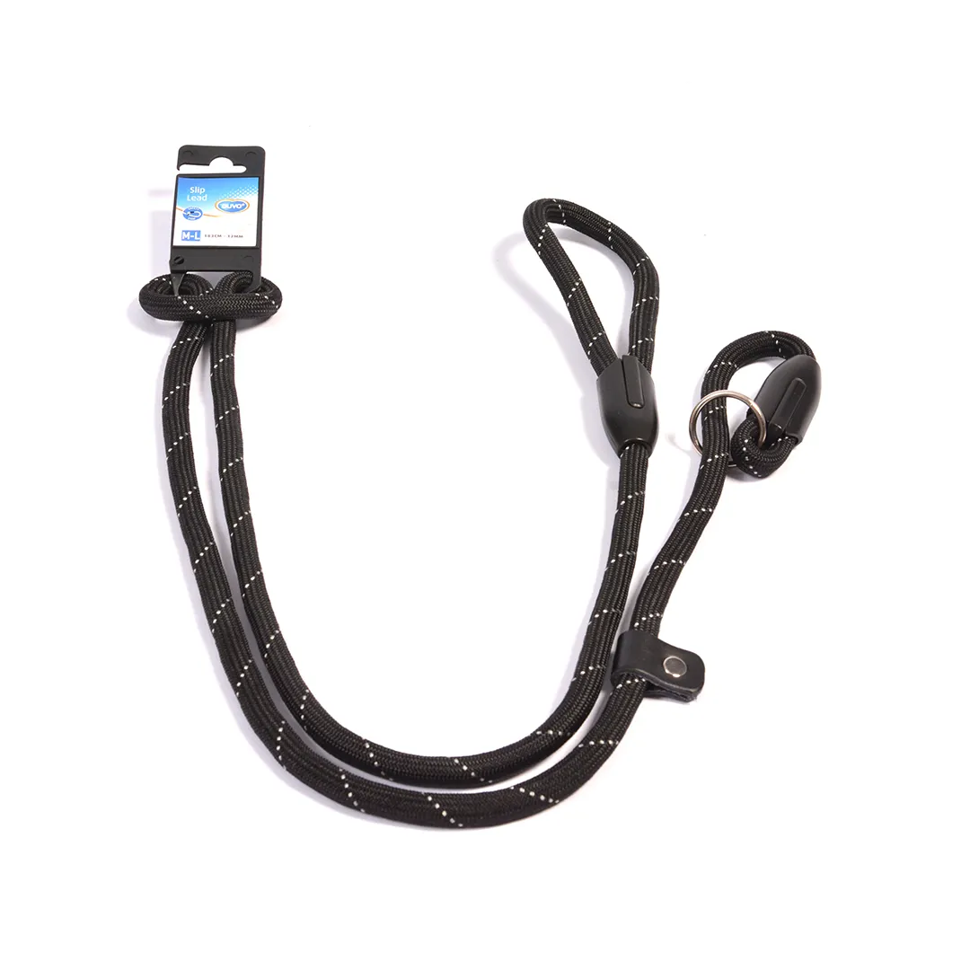 Laroy EBI DuvoPlus Slip Lead S 183cm 10mm schwarz