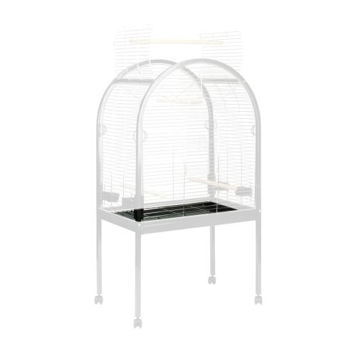Laroy EBI DuvoPlus Unteres Gitter Papegeienkäfig Pearl 498-037 79,36x55x0,1cm silber