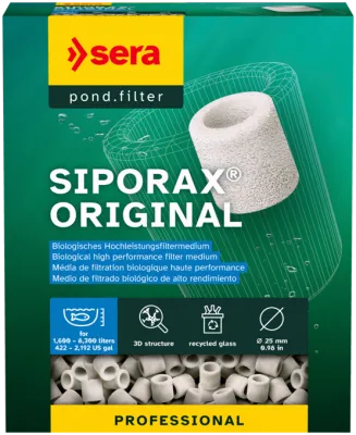 Teichtechnik Pond Siporax Original Filtermedium 10 L (2 kg) – sera