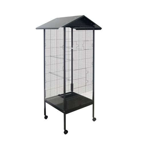 Laroy EBI DuvoPlus Vogelhaus VERONICA 55x55x161cm grau