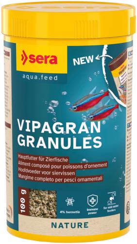 Fischfutter Vipagran Granules Zierfischfutter 250 ml 100 g – sera
