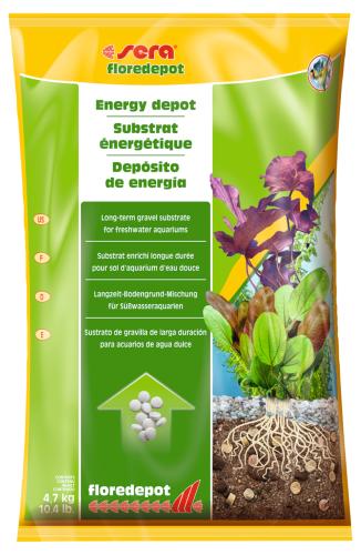 Nährboden für Aquarien floredepot (Beutel) 4,7kg – sera