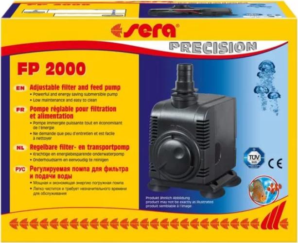 Aquarienpumpe Filter- und Förderpumpe FP 2000 – Regelbare Unterwasserpumpe – sera