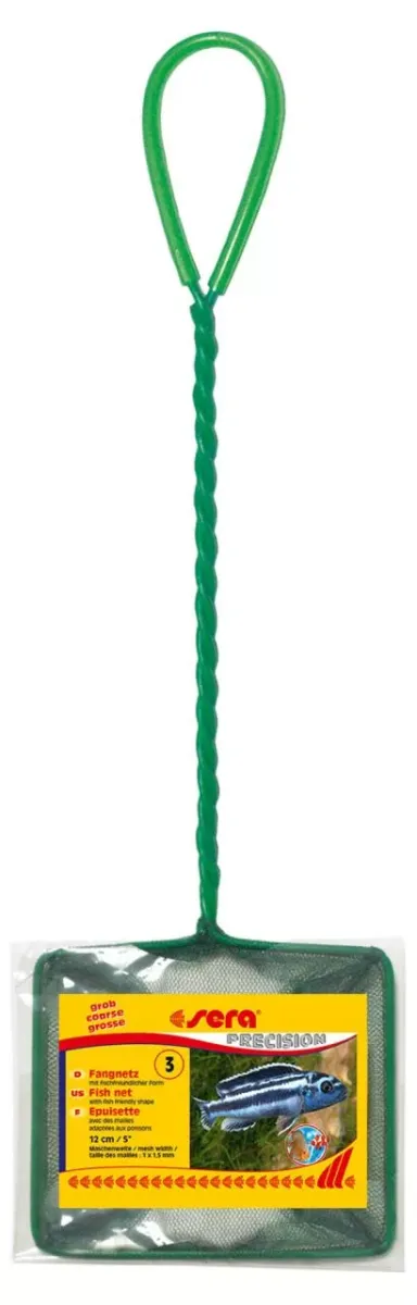 Aquaristik-Zubehör Fangnetz grob für Aquarien und Teiche 12 cm – sera