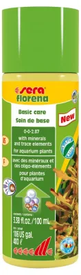 Aquarien-Pflanzendünger Florena Flüssiger Pflanzendünger für Aquarienpflanzen 100 ml – sera
