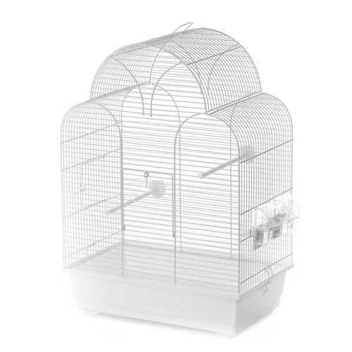 Laroy EBI DuvoPlus Käfig SONIA 45x28x63cm weiss-weiss