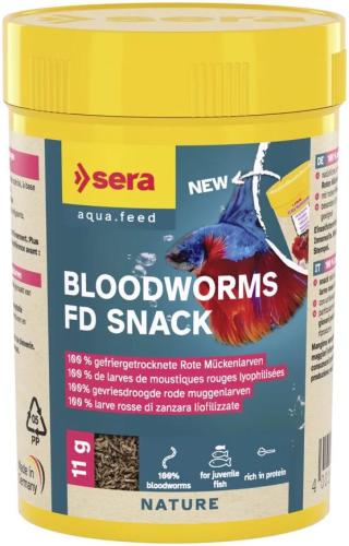 Fischfutter FD Rote Mückenlarven Fischfutter 100 ml – sera