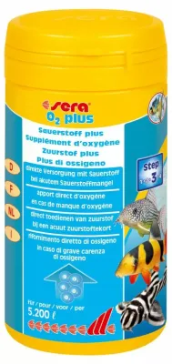 Aquaristik-Zubehör O2 plus Sauerstoffzusatz für Aquarien 250 ml (260 g) – sera