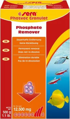 Aquarienfilter / Filtermedium Phosvec Granulat Phosphatentferner Filtermedium 500 g – sera