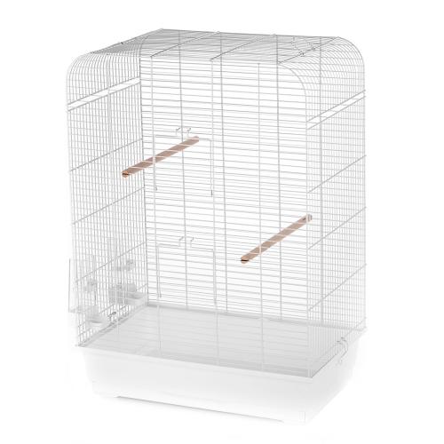 Laroy EBI DuvoPlus Käfig NINA 54x34x75cm weiss-weiss