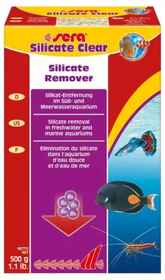 Aquarienfilter / Filtermedium marin silicate clear Silikatentferner Filtermedium 500 g – sera