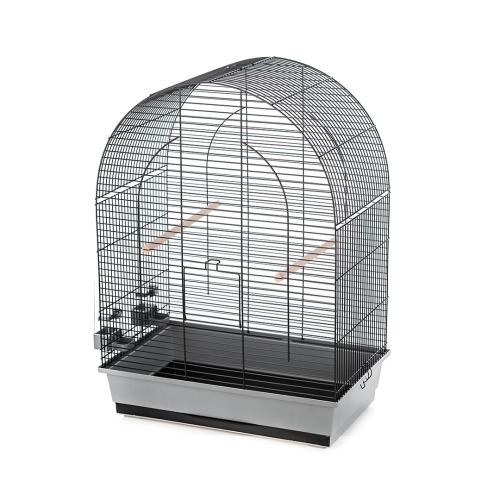Laroy EBI DuvoPlus Käfig LUSI 3 54x34x75cm grau-schwarz