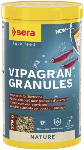Fischfutter Vipagran Granules Zierfischfutter 1000 ml 370 g – sera