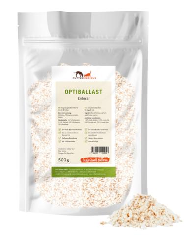 Optiballast Enteral – 500 g – Futtermedicus - Ballaststoff-Ergänzungsfuttermittel für Hunde und Katzen