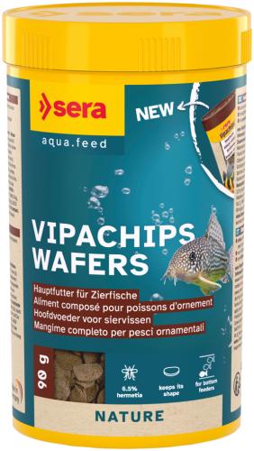 Fischfutter Vipachips Nature Fischfutter Chips 250 ml 90 g – sera