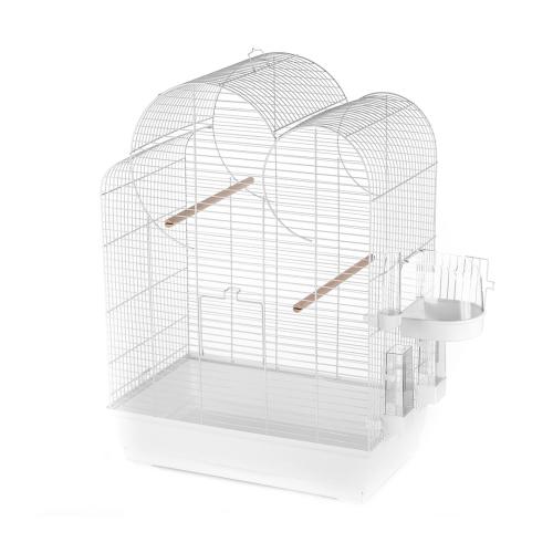 Laroy EBI DuvoPlus Käfig ELIZA 54x34x75cm weiss-weiss