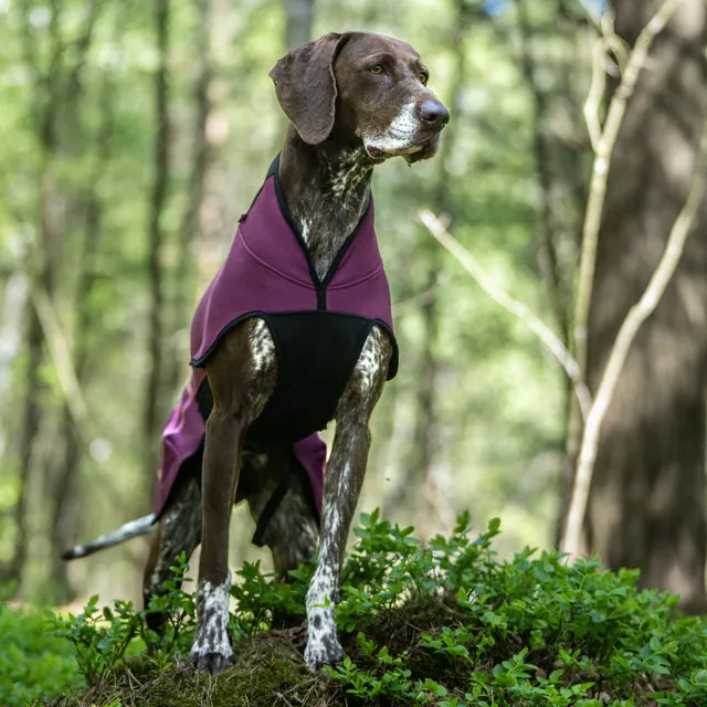 HUNDLANDS  Fleecemantel SPORT Deep Plum 26