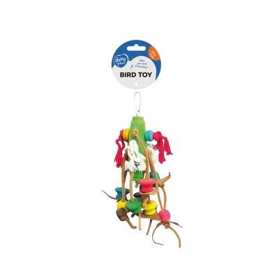 Laroy EBI DuvoPlus Rope m. Colorful Cubes + Leather 23cm