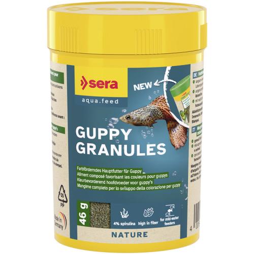 Fischfutter guppy gran 100ml – sera