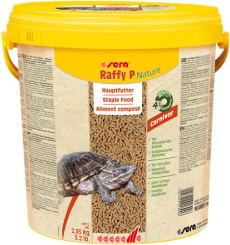 Reptilienfutter Raffy P Nature Futtersticks 10 Liter Eimer Hauptfutter WasserSchildkröten – sera