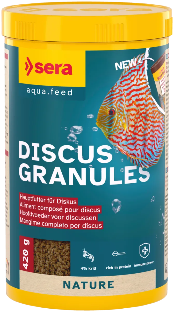 Fischfutter Discus Granulat Nature 1L – sera