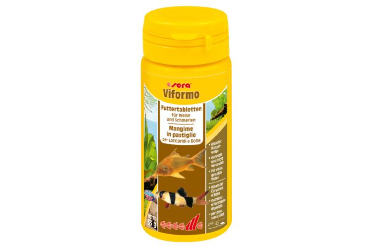 Fischfutter Viformo Nature, 50ml 33g/130Tabs – sera