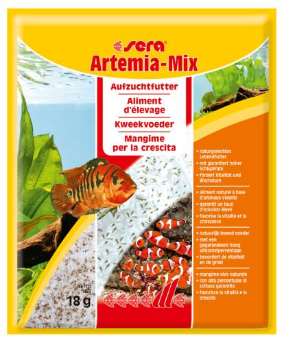 Fischfutter Artemia-mix 18g – sera