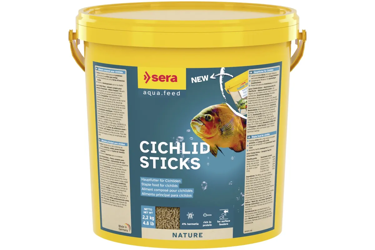 Fischfutter Cichliden Sticks 1L – sera