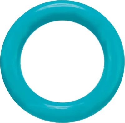 Ring, Naturgummi Ø 15cm, petrol