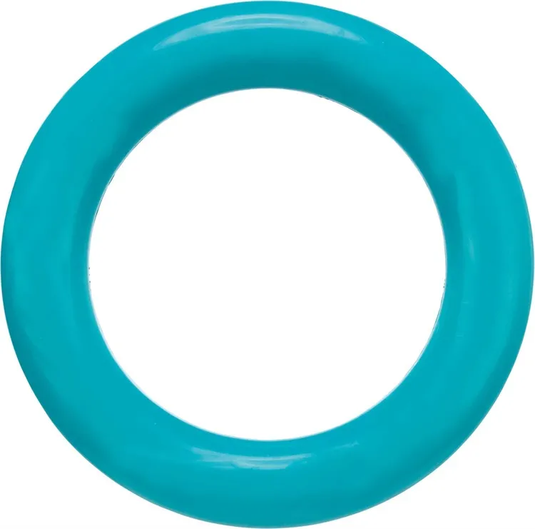 Ring, Naturgummi Ø 15cm, petrol