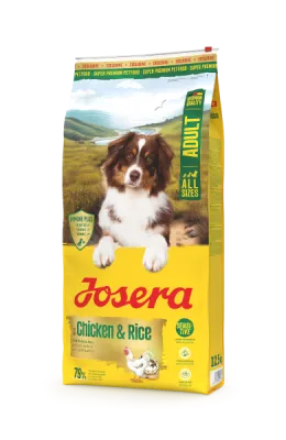 Hundenassfutter Adult Chicken & Rice 12,5 kg – Josera