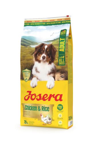 Hundenassfutter Adult Chicken & Rice 12,5 kg – Josera