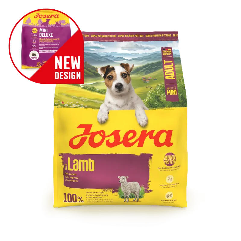 Hundetrockenfutter MiniDeluxe 0,9 kg – Josera