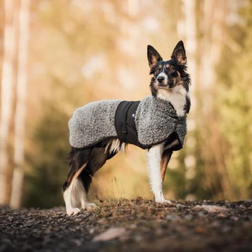 HUNDLANDS  WOLLMANTEL HYBRIDO Dove Gray 32