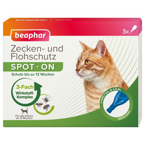 Floh-/Zecken-Spot-on 3x0.8 ml – Beaphar