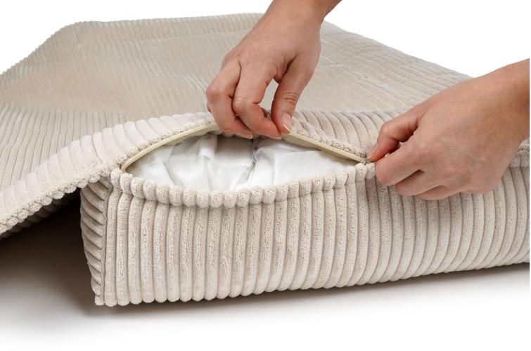 Padsforall Sofa Protector Dakota Cord  Cream M=100*100