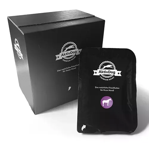 AktivDog Pferd Nassfutter Vorratspack 6x 2.5 kg