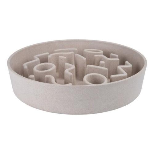 District 70 Bamboo slow feeder bowl for dogs M