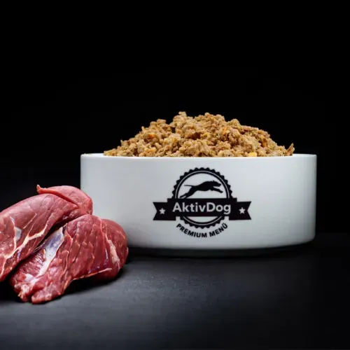 AktivDog Wildschwein mit Haferflocken 5x500g