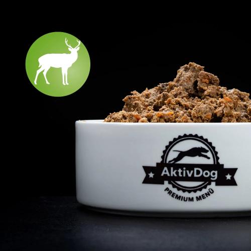 AktivDog Red Deer with Buckwheat 5x500g