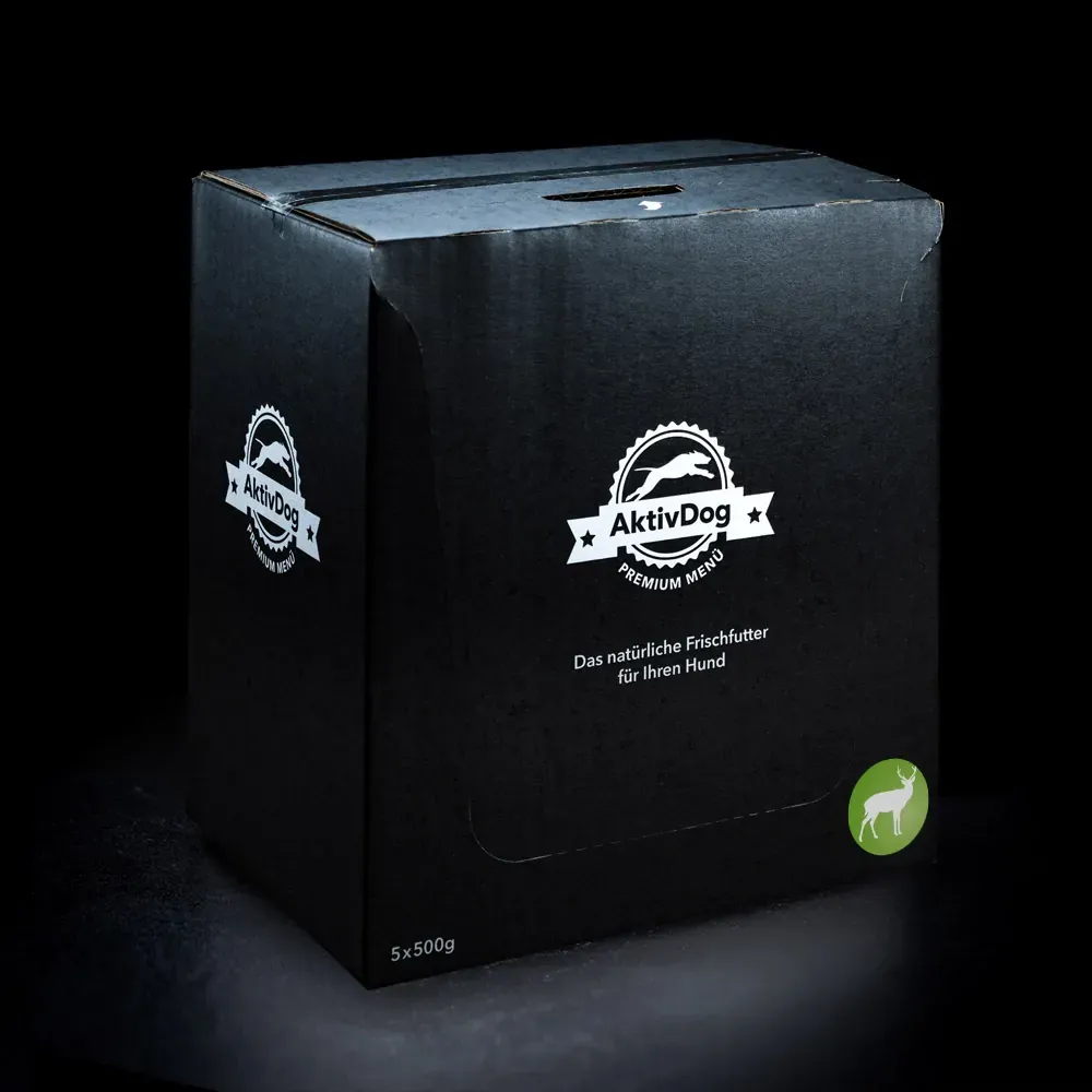 AktivDog Rotwild mit Buchweizen 5x500g