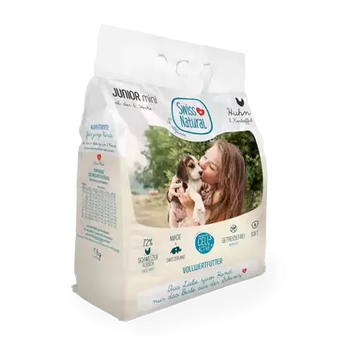 Swiss Natural Soft JUNIOR mini Huhn & Kartoffel 1kg