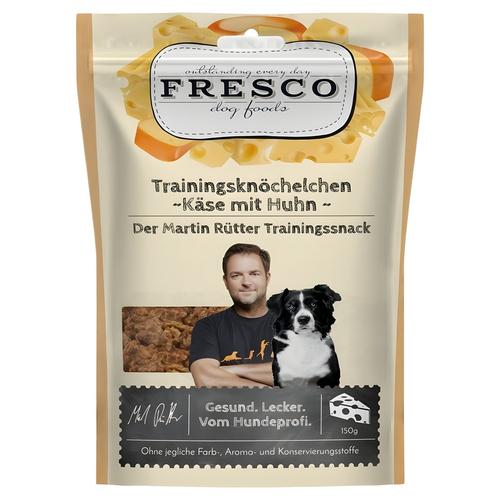 Hundeleckerli Trainingsknöchelchen Käse, Geflügel 150 g – Martin Rütter
