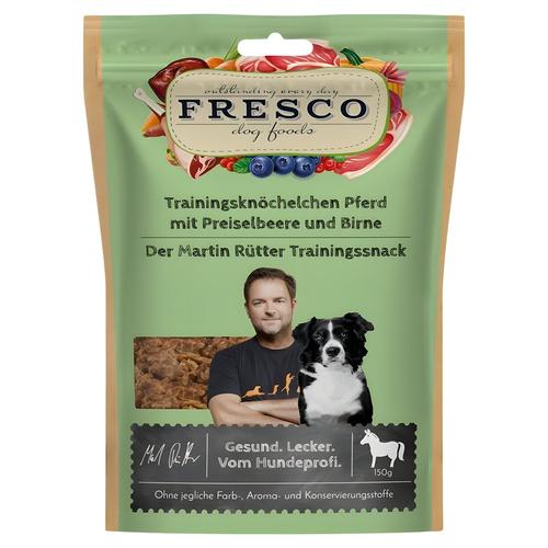 Hundeleckerli Trainingsknöchelchen Pferd, Preiselbeeren, Birne 150 g – Martin Rütter