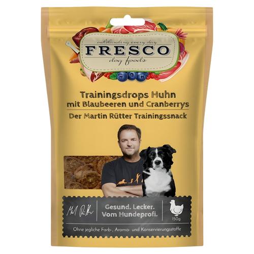 Hundeleckerli Training Drops Huhn, Heidelbeeren, Cranberry 150 g – Martin Rütter